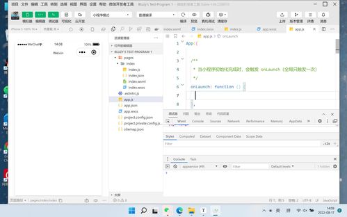 移動(dòng)軟件開發(fā) 實(shí)驗(yàn)1 第一個(gè)微信小程序 實(shí)驗(yàn)報(bào)告